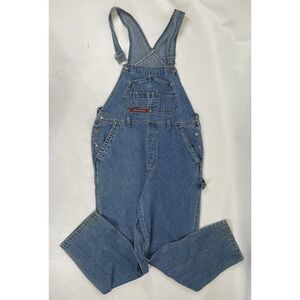 Squeeze Jeans Jeanswear Bib Overalls Vintage Womens M Hip-Hop Streetwear Blue